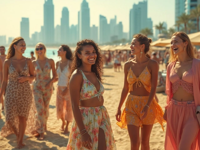 Dubai Marina Beach Girls: Style, Vibe & Culture